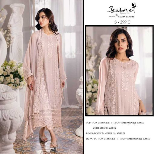 Serene S 299 A D Georgette Salwar Suit Catalog 4 Pcs 3 510x510 - Serene S 299 A-D Georgette Salwar Suit Catalog 4 Pcs