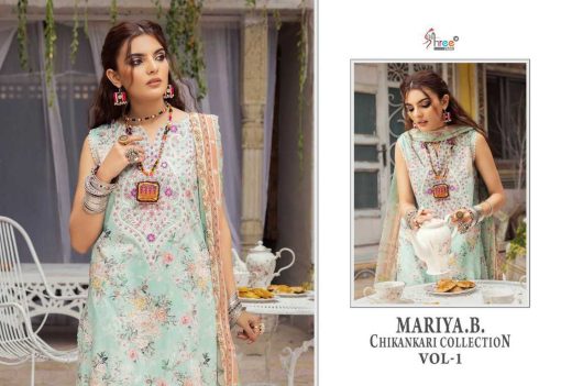 Shree Fabs Mariya B Chikankari Collection Vol 1 Chiffon Cotton Salwar Suit Catalog 6 Pcs 10 510x351 - Shree Fabs Mariya B Chikankari Collection Vol 1 Chiffon Cotton Salwar Suit Catalog 6 Pcs