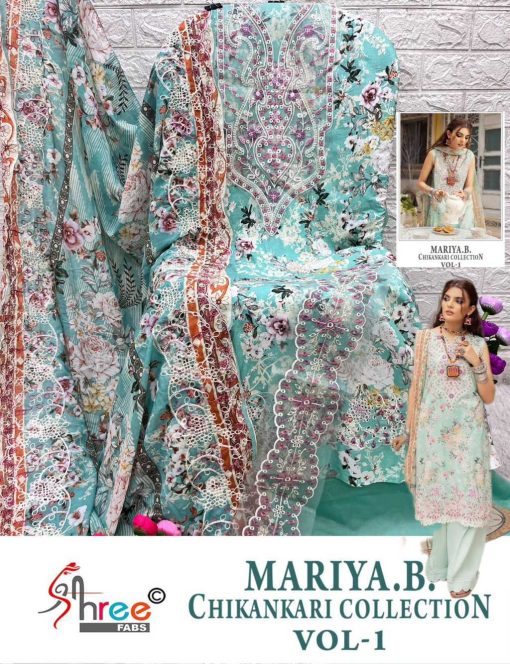 Shree Fabs Mariya B Chikankari Collection Vol 1 Chiffon Cotton Salwar Suit Catalog 6 Pcs 16 510x664 - Shree Fabs Mariya B Chikankari Collection Vol 1 Chiffon Cotton Salwar Suit Catalog 6 Pcs