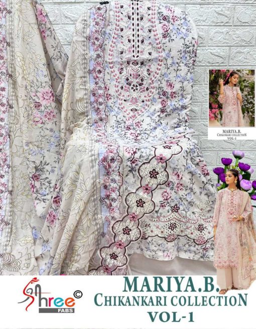 Shree Fabs Mariya B Chikankari Collection Vol 1 Chiffon Cotton Salwar Suit Catalog 6 Pcs 18 510x657 - Shree Fabs Mariya B Chikankari Collection Vol 1 Chiffon Cotton Salwar Suit Catalog 6 Pcs