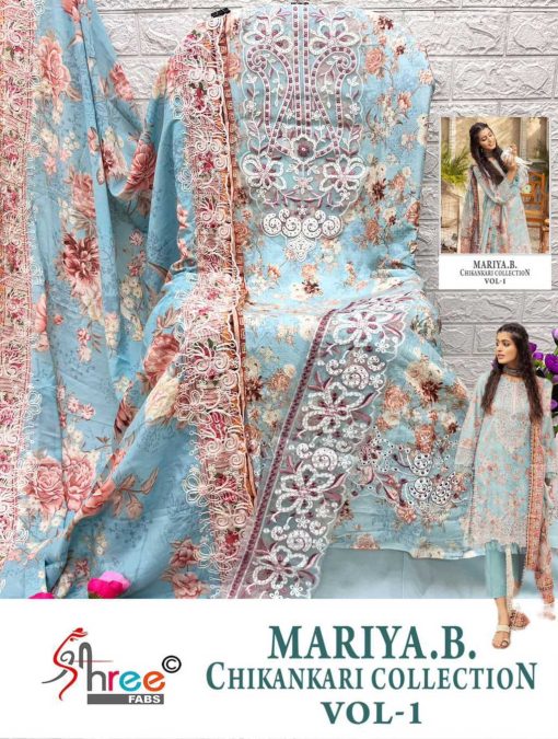 Shree Fabs Mariya B Chikankari Collection Vol 1 Chiffon Cotton Salwar Suit Catalog 6 Pcs 20 510x675 - Shree Fabs Mariya B Chikankari Collection Vol 1 Chiffon Cotton Salwar Suit Catalog 6 Pcs