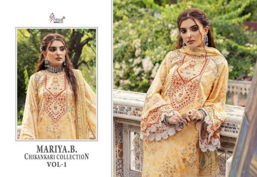 Shree Fabs Mariya B Chikankari Collection Vol 1 Chiffon Cotton Salwar Suit Catalog 6 Pcs 3 510x351 - Shree Fabs Mariya B Chikankari Collection Vol 1 Chiffon Cotton Salwar Suit Catalog 6 Pcs