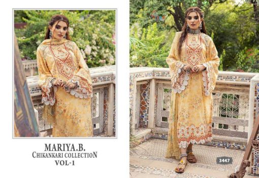 Shree Fabs Mariya B Chikankari Collection Vol 1 Chiffon Cotton Salwar Suit Catalog 6 Pcs 4 510x351 - Shree Fabs Mariya B Chikankari Collection Vol 1 Chiffon Cotton Salwar Suit Catalog 6 Pcs