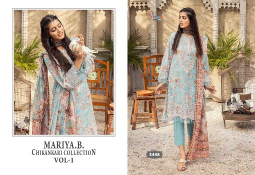 Shree Fabs Mariya B Chikankari Collection Vol 1 Chiffon Cotton Salwar Suit Catalog 6 Pcs 5 510x351 - Shree Fabs Mariya B Chikankari Collection Vol 1 Chiffon Cotton Salwar Suit Catalog 6 Pcs