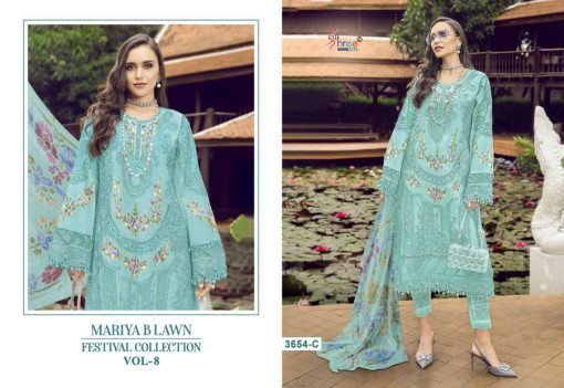 Shree Fabs Mariya B Lawn Festival Collection Vol 8 Chiffon Cotton Salwar Suit Catalog 4 Pcs 2 510x351 - Shree Fabs Mariya B Lawn Festival Collection Vol 8 Chiffon Cotton Salwar Suit Catalog 4 Pcs