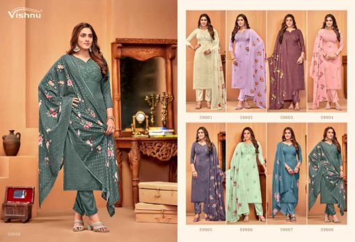 Vishnu Raahat Georgette Salwar Suit Catalog 8 Pcs 8 510x348 - Vishnu Raahat Georgette Salwar Suit Catalog 8 Pcs