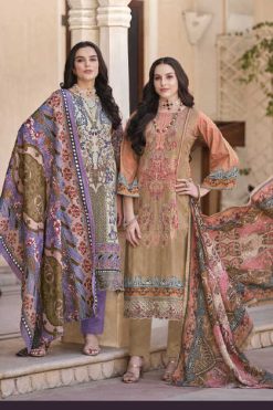 Zulfat Gulrez Vol 3 by Belliza Cotton Salwar Suit Catalog 8 Pcs