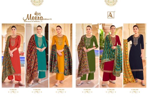 Alok Meera Vol 13 Cotton Salwar Suit Catalog 6 Pcs 9 510x364 - Alok Meera Vol 13 Cotton Salwar Suit Catalog 6 Pcs