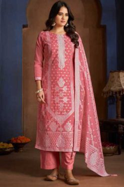 Azara Banarasi Adah Cotton Salwar Suit Catalog 6 Pcs