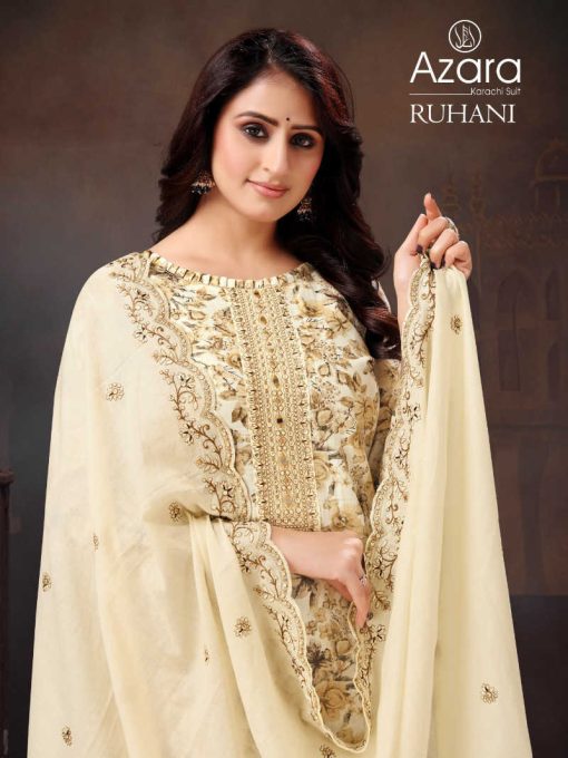 Azara Ruhani Cotton Salwar Suit Catalog 4 Pcs 1 510x680 - Azara Ruhani Cotton Salwar Suit Catalog 4 Pcs