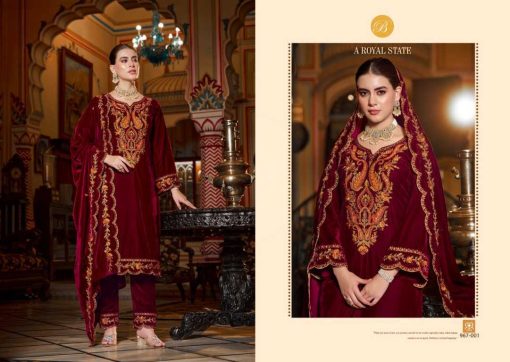 Belliza Gulzaar Velvet Salwar Suit Catalog 4 Pcs 2 510x362 - Belliza Gulzaar Velvet Salwar Suit Catalog 4 Pcs