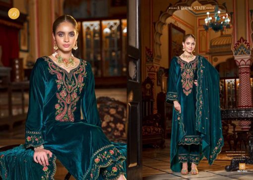 Belliza Gulzaar Velvet Salwar Suit Catalog 4 Pcs 3 510x362 - Belliza Gulzaar Velvet Salwar Suit Catalog 4 Pcs