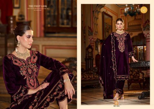 Belliza Gulzaar Velvet Salwar Suit Catalog 4 Pcs 9 510x362 - Belliza Gulzaar Velvet Salwar Suit Catalog 4 Pcs