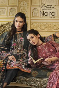 Belliza Naira Vol 68 Cotton Salwar Suit Catalog 8 Pcs