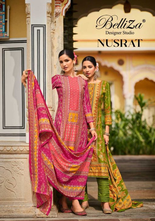 Belliza Nusrat Viscose Salwar Suit Catalog 6 Pcs 2 510x725 - Belliza Nusrat Viscose Salwar Suit Catalog 6 Pcs