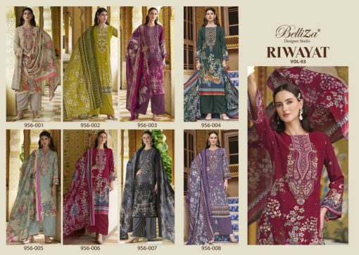 Belliza Riwayat Vol 3 Viscose Salwar Suit Catalog 8 Pcs 12 510x363 - Belliza Riwayat Vol 3 Viscose Salwar Suit Catalog 8 Pcs