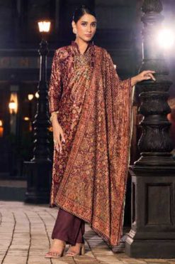 Belliza Safinaaz Velvet Pashmina Salwar Suit Catalog 8 Pcs