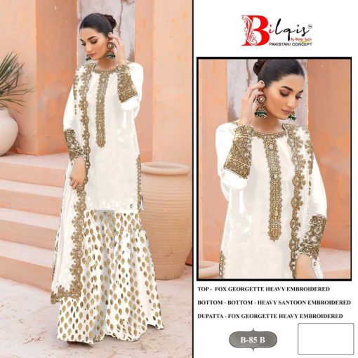 Bilqis B 85 A B Georgette Salwar Suit Catalog 2 Pcs 3 510x510 - Bilqis B 85 A-B Georgette Salwar Suit Catalog 2 Pcs