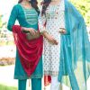 Blue Hills Royal Touch Vol 15 Kurti with Dupatta Bottom Rayon Catalog 8 Pcs