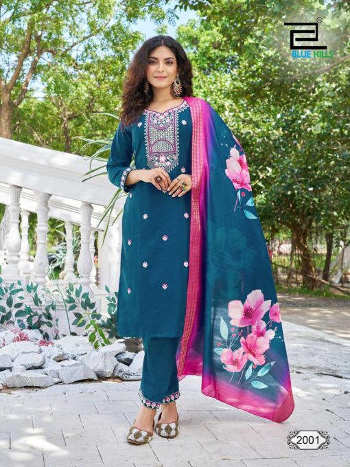 Blue Hills Skyline Vol 20 Kurti with Dupatta Bottom Chinon Catalog 6 Pcs 7 510x680 - Blue Hills Skyline Vol 20 Kurti with Dupatta Bottom Chinon Catalog 6 Pcs