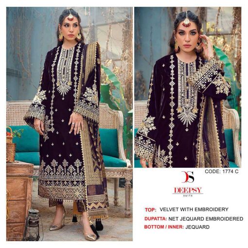 Deepsy Anaya Velvet DN 1774 Salwar Suit Catalog 4 Pcs 3 510x510 - Deepsy Anaya Velvet DN 1774 Salwar Suit Catalog 4 Pcs