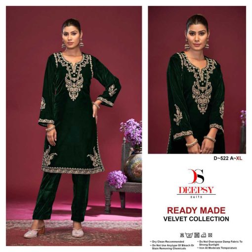 Deepsy DN 522 A D Kurti with Bottom Velvet Catalog 4 Pcs 1 510x510 - Deepsy DN 522 A-D Kurti with Bottom Velvet Catalog 4 Pcs