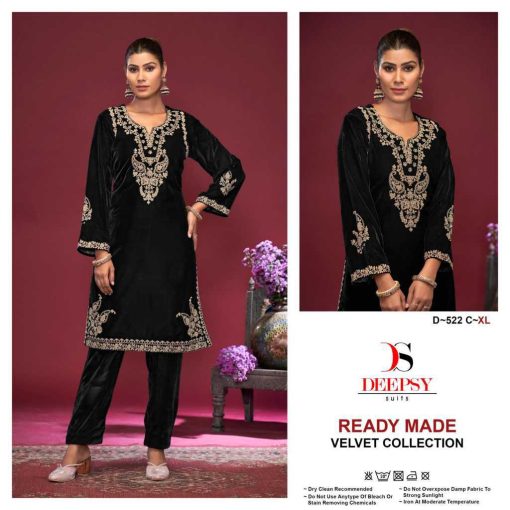 Deepsy DN 522 A D Kurti with Bottom Velvet Catalog 4 Pcs 3 510x510 - Deepsy DN 522 A-D Kurti with Bottom Velvet Catalog 4 Pcs