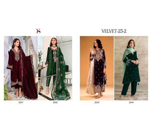 Deepsy Velvet 23 Vol 2 Salwar Suit Catalog 4 Pcs 6 510x383 - Deepsy Velvet 23 Vol 2 Salwar Suit Catalog 4 Pcs