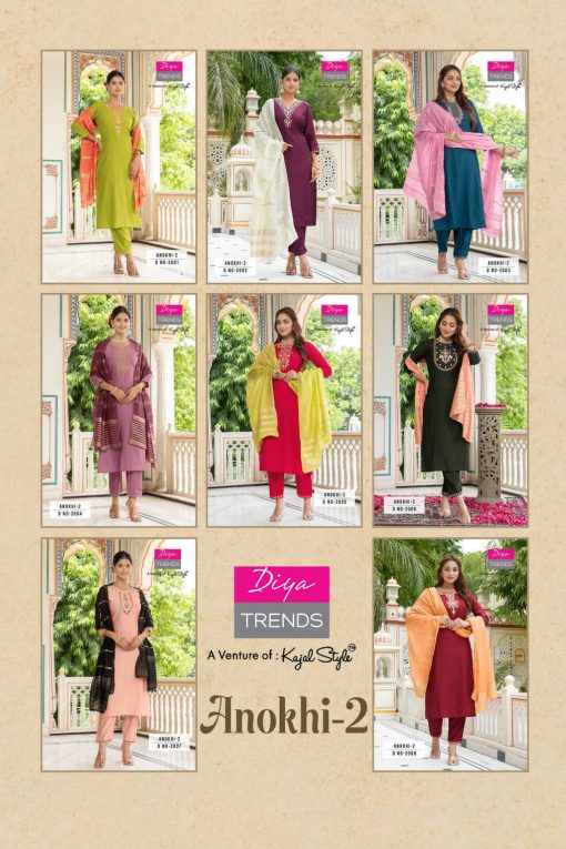 Diya Trends Anokhi Vol 2 by Kajal Style Kurti with Dupatta Bottom Jacquard Catalog 8 Pcs 11 510x765 - Diya Trends Anokhi Vol 2 by Kajal Style Kurti with Dupatta Bottom Jacquard Catalog 8 Pcs