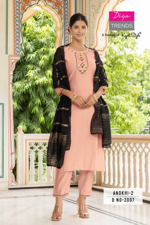 Diya Trends Anokhi Vol 2 by Kajal Style Kurti with Dupatta Bottom Jacquard Catalog 8 Pcs 9 510x765 - Diya Trends Anokhi Vol 2 by Kajal Style Kurti with Dupatta Bottom Jacquard Catalog 8 Pcs