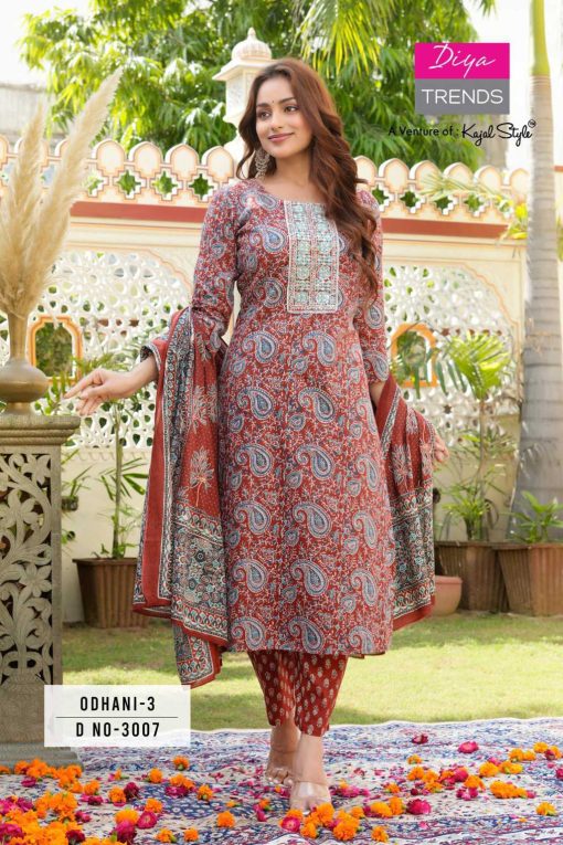 Diya Trends Odhani Vol 3 by Kajal Style Kurti with Dupatta Bottom Cotton Catalog 10 Pcs 7 510x765 - Diya Trends Odhani Vol 3 by Kajal Style Kurti with Dupatta Bottom Cotton Catalog 10 Pcs