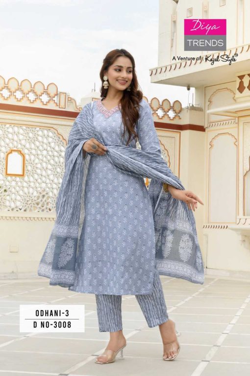 Diya Trends Odhani Vol 3 by Kajal Style Kurti with Dupatta Bottom Cotton Catalog 10 Pcs 9 510x765 - Diya Trends Odhani Vol 3 by Kajal Style Kurti with Dupatta Bottom Cotton Catalog 10 Pcs