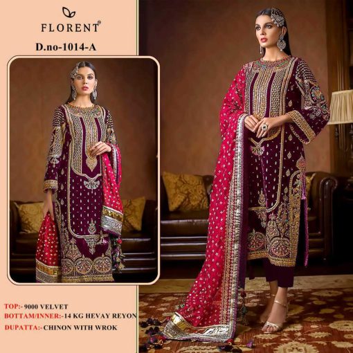 Florent DN 1014 A D Velvet Collection Salwar Suit Catalog 4 Pcs 3 510x510 - Florent DN 1014 A-D Velvet Collection Salwar Suit Catalog 4 Pcs