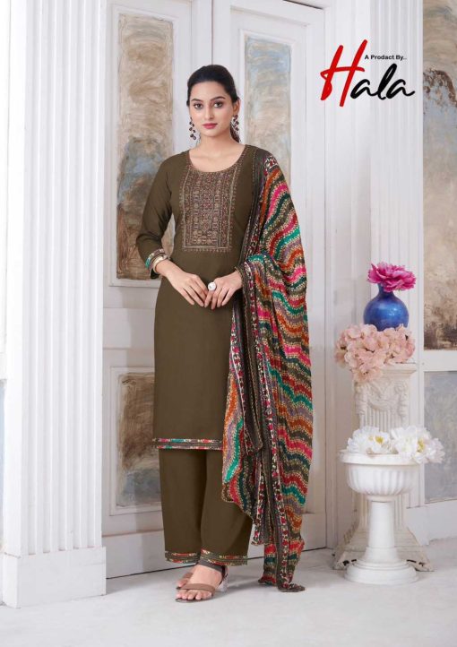 Hala Nigaar Vol 1 Rayon Salwar Suit Catalog 8 Pcs 4 510x722 - Hala Nigaar Vol 1 Rayon Salwar Suit Catalog 8 Pcs