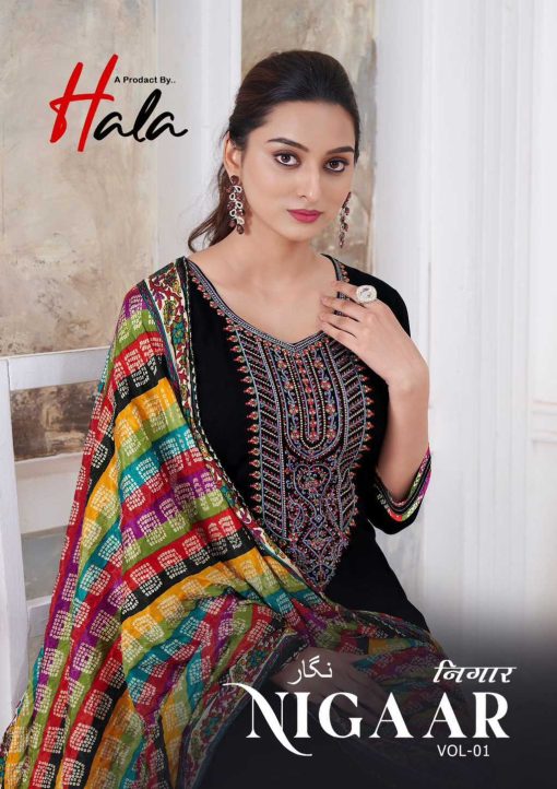 Hala Nigaar Vol 1 Rayon Salwar Suit Catalog 8 Pcs 5 510x722 - Hala Nigaar Vol 1 Rayon Salwar Suit Catalog 8 Pcs