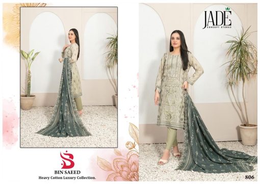 Jade Bin Saeed Heavy Cotton Luxury Collection Vol 8 Salwar Suit Catalog 6 Pcs 2 510x361 - Jade Bin Saeed Heavy Cotton Luxury Collection Vol 8 Salwar Suit Catalog 6 Pcs