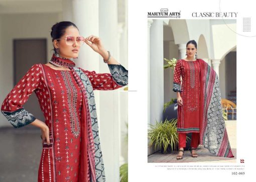 Mariyum Arts Habiba Cotton Salwar Suit Catalog 6 Pcs 8 510x362 - Mariyum Arts Habiba Cotton Salwar Suit Catalog 6 Pcs