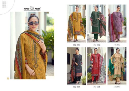 Mariyum Arts Habiba Cotton Salwar Suit Catalog 6 Pcs 9 510x362 - Mariyum Arts Habiba Cotton Salwar Suit Catalog 6 Pcs