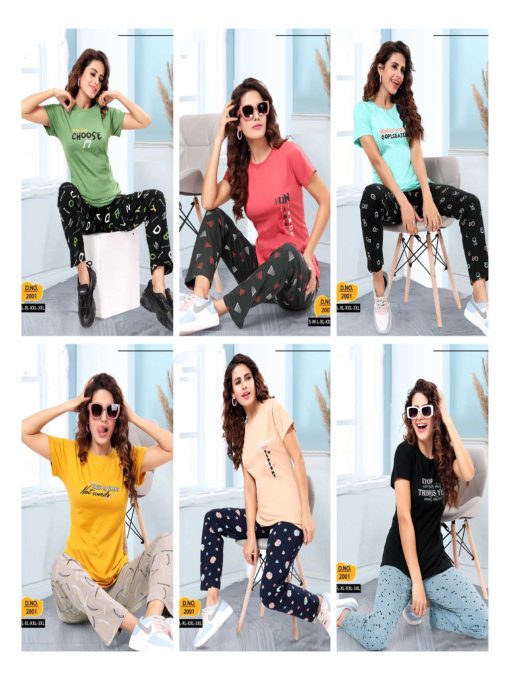 Night Wear Vol 80 Wholesale Catalog 6 Pcs 7 510x680 - Night Wear Vol 80 Wholesale Catalog 6 Pcs