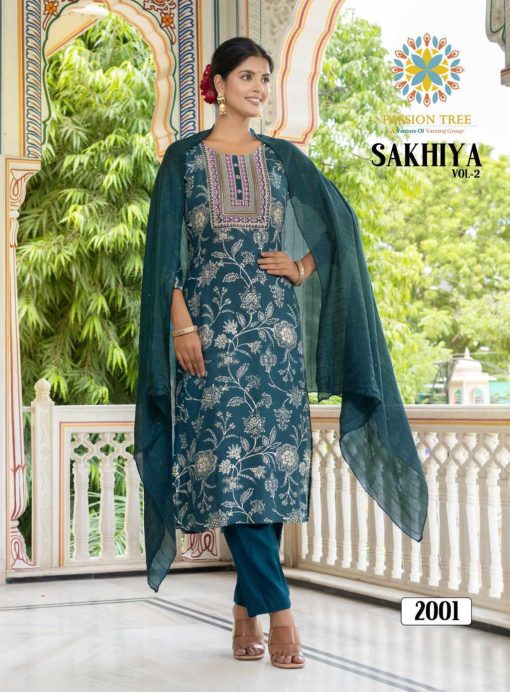 Passion Tree Sakhiya Vol 2 Kurti with Dupatta Bottom Rayon Catalog 8 Pcs 5 510x692 - Passion Tree Sakhiya Vol 2 Kurti with Dupatta Bottom Rayon Catalog 8 Pcs