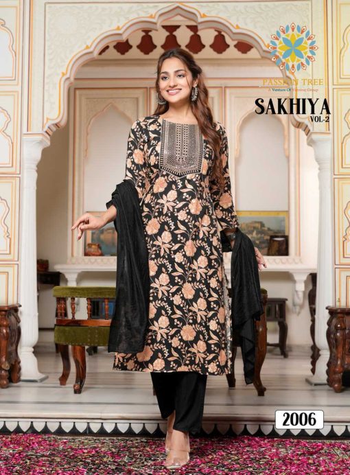 Passion Tree Sakhiya Vol 2 Kurti with Dupatta Bottom Rayon Catalog 8 Pcs 9 510x692 - Passion Tree Sakhiya Vol 2 Kurti with Dupatta Bottom Rayon Catalog 8 Pcs