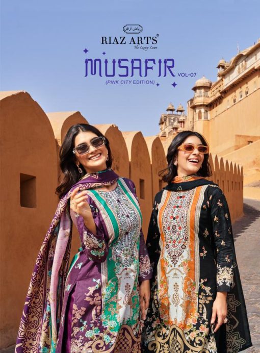 Riaz Arts Musafir Vol 7 by Mumtaz Arts Lawn Salwar Suit Catalog 8 Pcs 1 510x692 - Riaz Arts Musafir Vol 7 by Mumtaz Arts Lawn Salwar Suit Catalog 8 Pcs