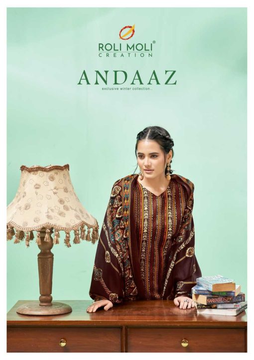 Roli Moli Andaaz Pashmina Salwar Suit Catalog 8 Pcs 1 510x721 - Roli Moli Andaaz Pashmina Salwar Suit Catalog 8 Pcs