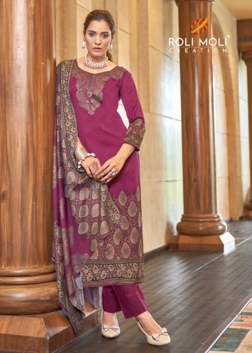 Roli Moli Faiza Pashmina Salwar Suit Catalog 8 Pcs 17 510x714 - Roli Moli Faiza Pashmina Salwar Suit Catalog 8 Pcs