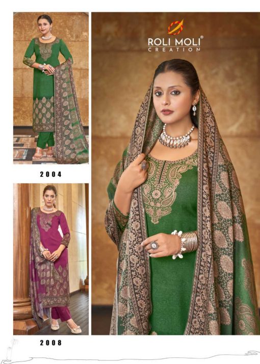 Roli Moli Faiza Pashmina Salwar Suit Catalog 8 Pcs 19 510x714 - Roli Moli Faiza Pashmina Salwar Suit Catalog 8 Pcs