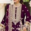 Serene S 323 A-D Velvet Salwar Suit Catalog 4 Pcs