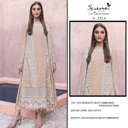 Serene S 332 A D Georgette Salwar Suit Catalog 4 Pcs 1 510x510 - Serene S 332 A-D Georgette Salwar Suit Catalog 4 Pcs