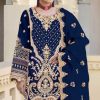 Serene S 333 A-D Velvet Salwar Suit Catalog 4 Pcs