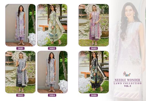 Shree Fabs Needle Wonder Lawn Collection Vol 5 Chiffon Cotton Salwar Suit Catalog 6 Pcs 8 510x351 - Shree Fabs Needle Wonder Lawn Collection Vol 5 Chiffon Cotton Salwar Suit Catalog 6 Pcs