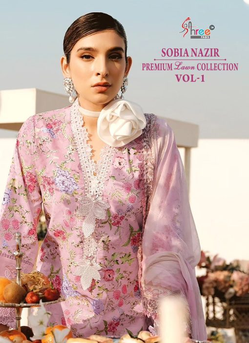 Shree Fabs Sobia Nazir Premium Lawn Collection Vol 1 Chiffon Cotton Salwar Suit Catalog 6 Pcs 1 510x702 - Shree Fabs Sobia Nazir Premium Lawn Collection Vol 1 Chiffon Cotton Salwar Suit Catalog 6 Pcs